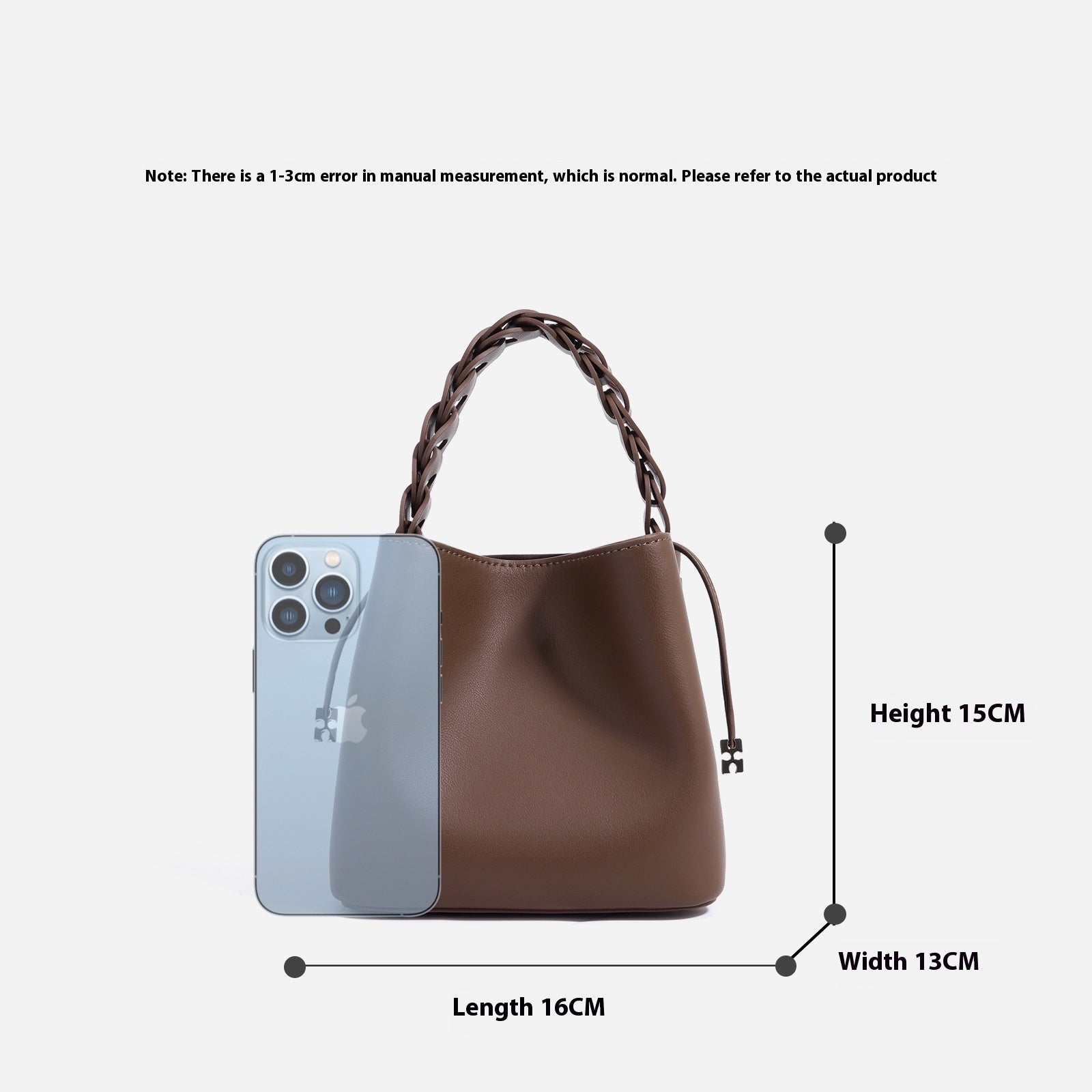 Hand-woven Fashion Mini Cross Body Bucket Bag